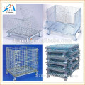 Foldable Stacking Box Rolling storage container cage for sale